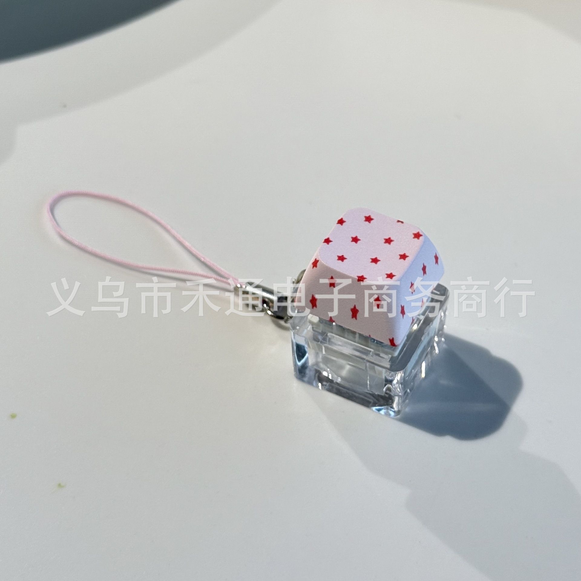 Móc khóa Keycap chấm họa tiết (1 phím)