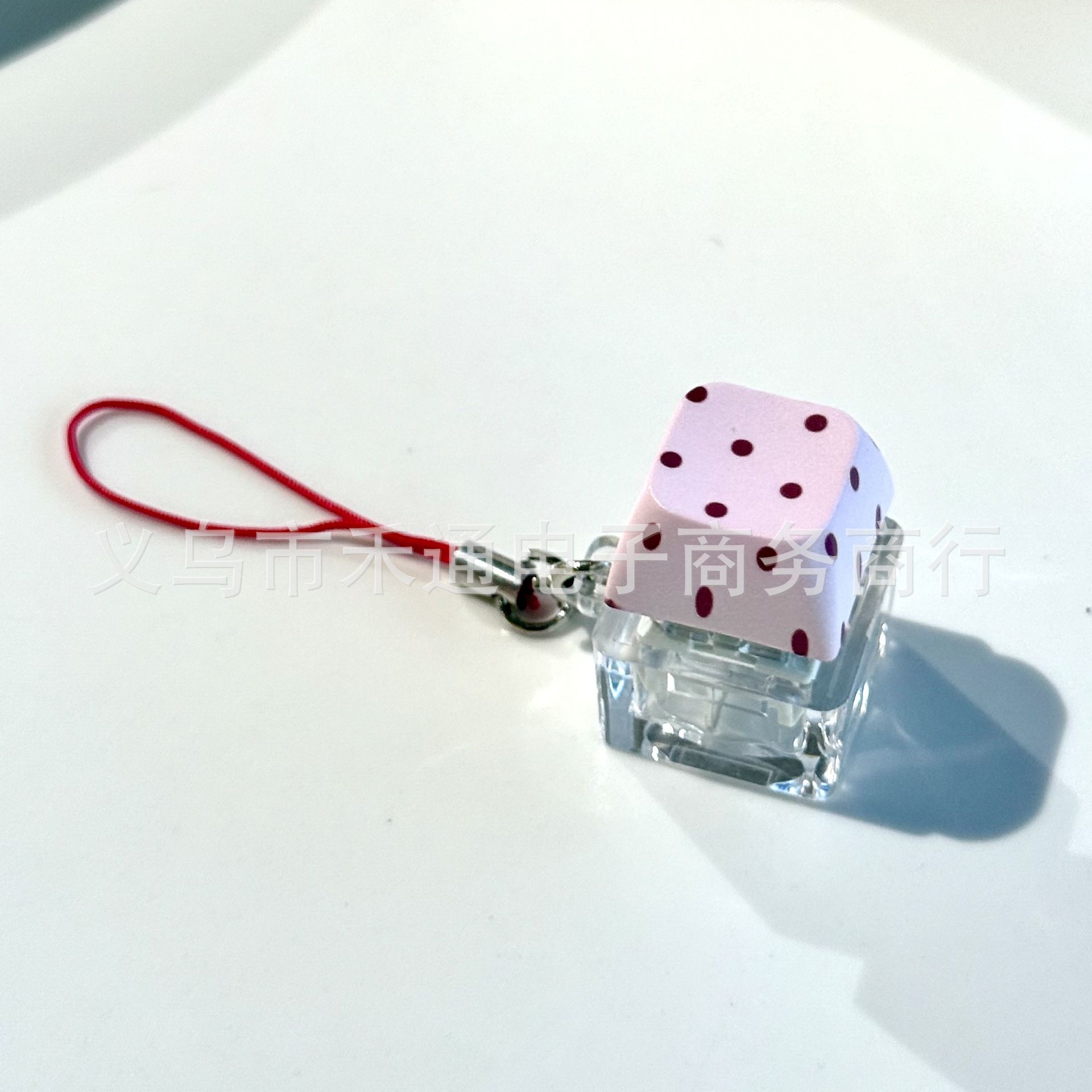 Móc khóa Keycap chấm họa tiết (1 phím)