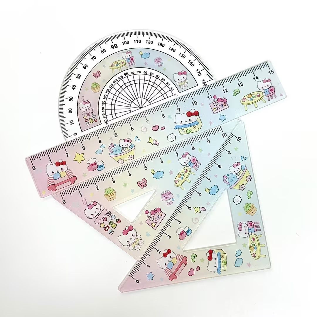 Set thước kẻ Sanrio (4c)