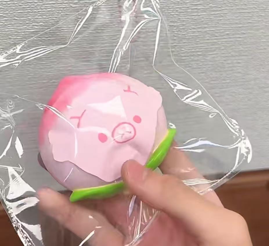 Taba Squishy Đồ ăn mặt gấu