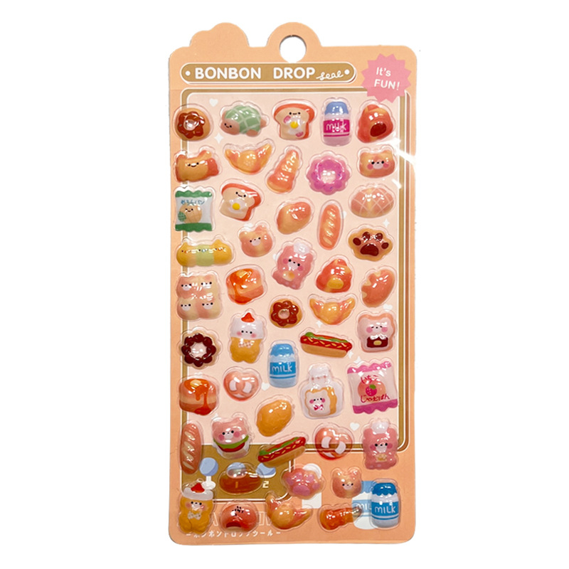 Sticker nổi Bonbon drop (8x12cm)