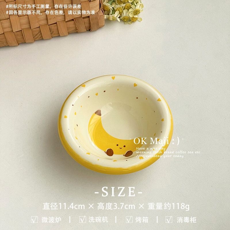 Bát sứ đựng gia vị Đồ ăn nền họa tiết