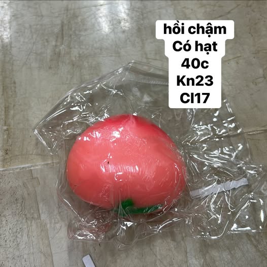 Stress ball hạt giòn trái cây