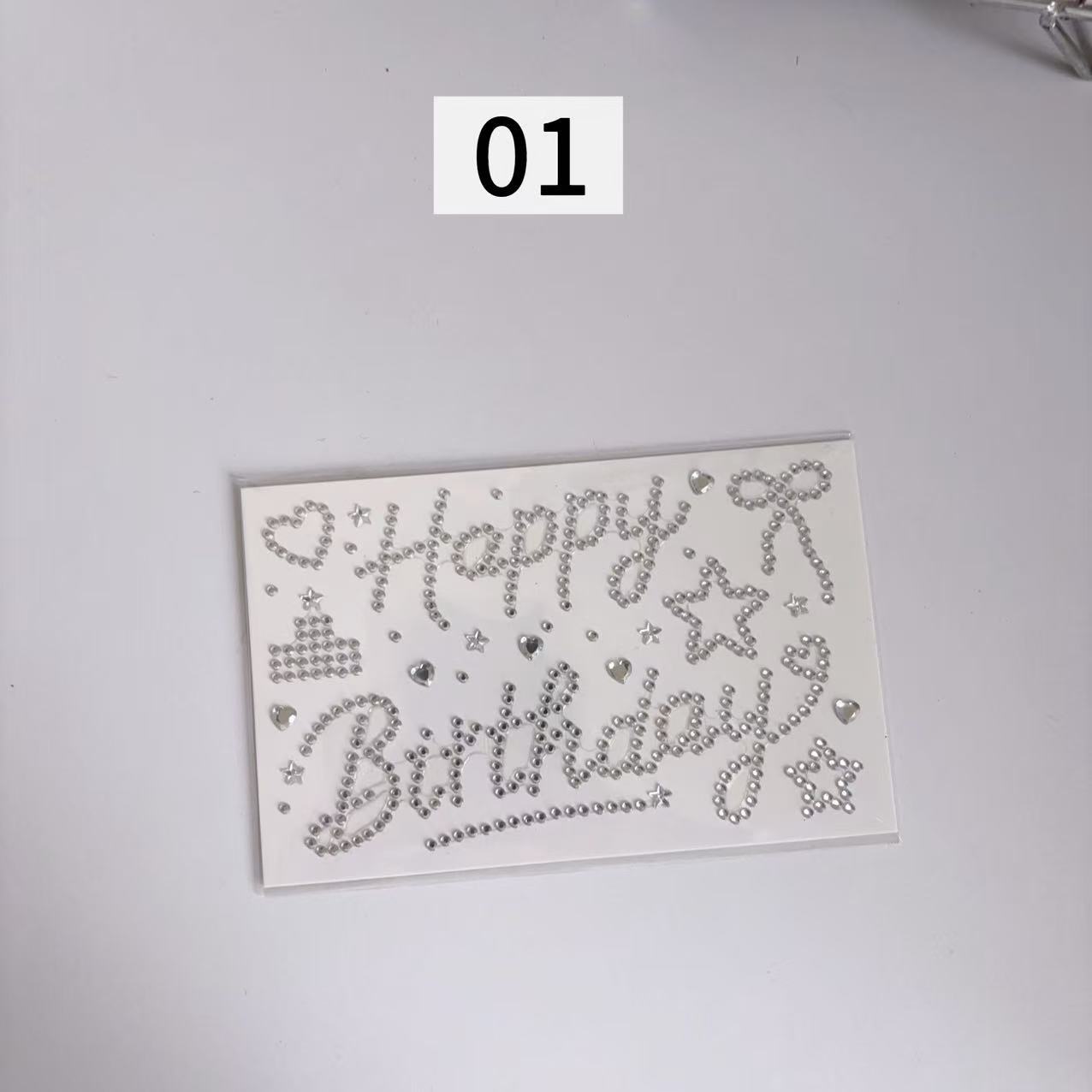 Sticker đá chữ tiếng Anh