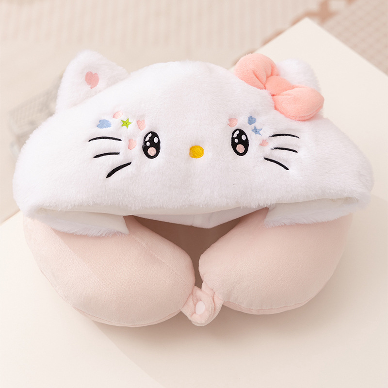 Gối kê cổ kèm mũ Sanrio