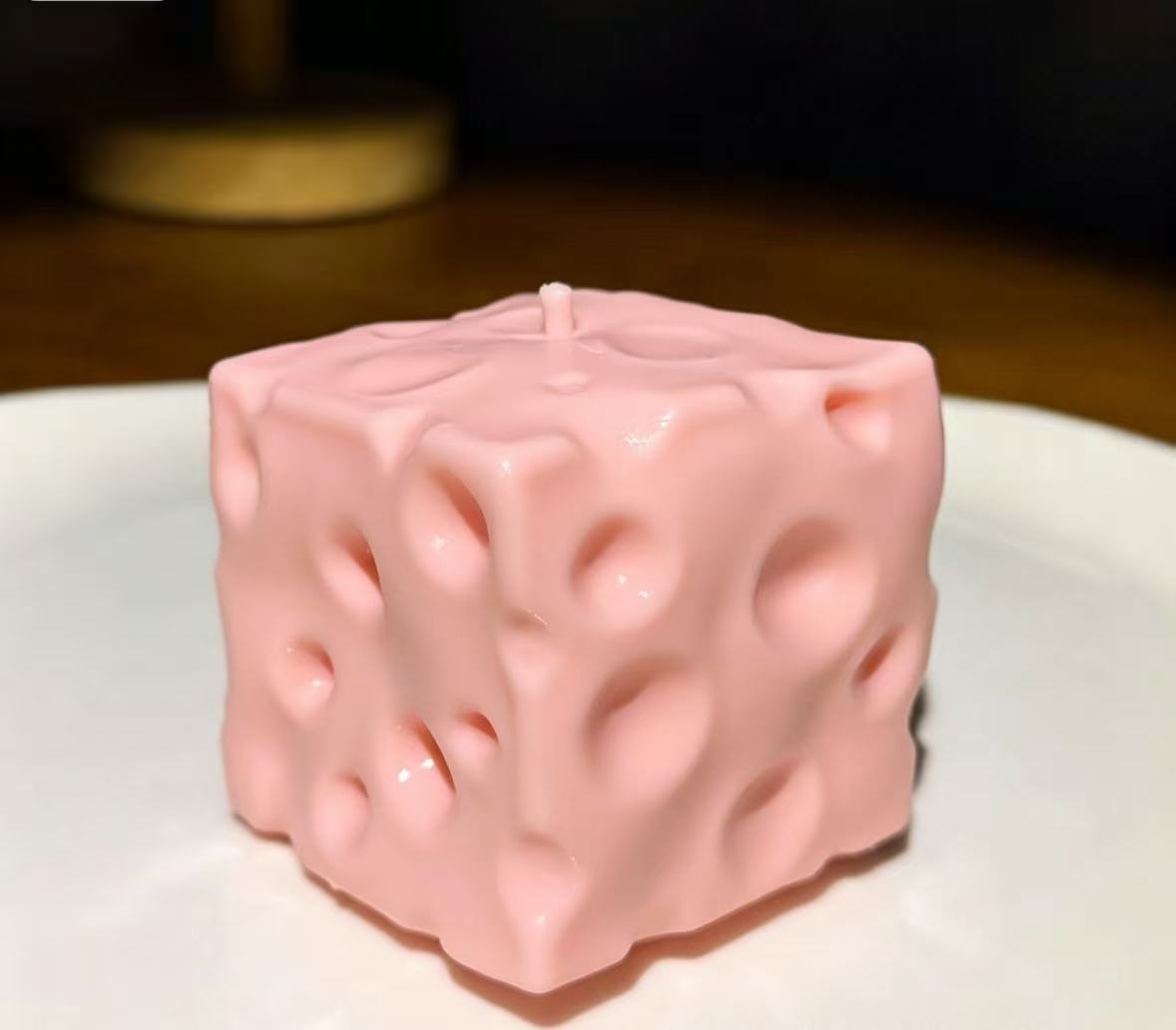 Stress ball Cheese đặc (7,5x7,5cm)