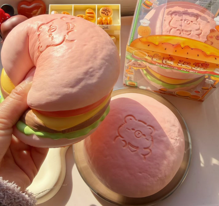 Squishy Moozy Hamburger Capybara