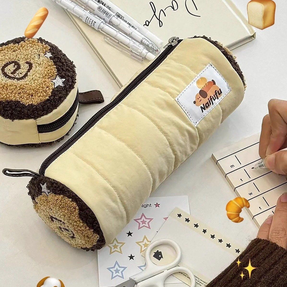 Túi bút Bánh cuộn