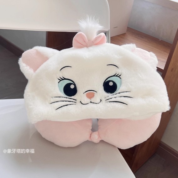 Gối kê cổ kèm mũ cartoon