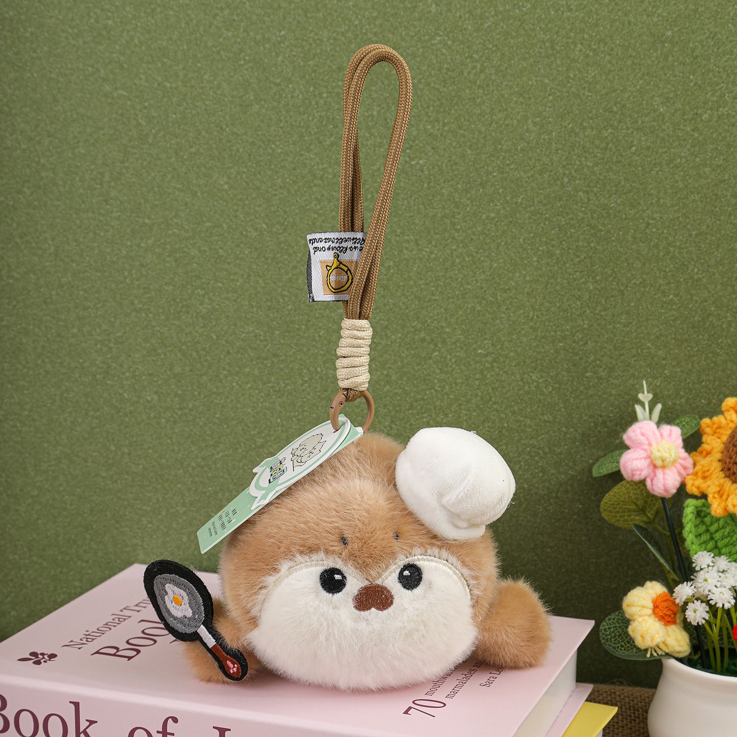 Móc khóa bông Rái cá (16cm)