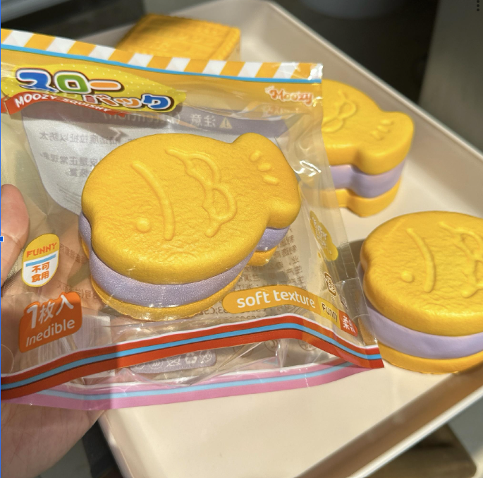 Squishy Moozy bánh cá taiyaki