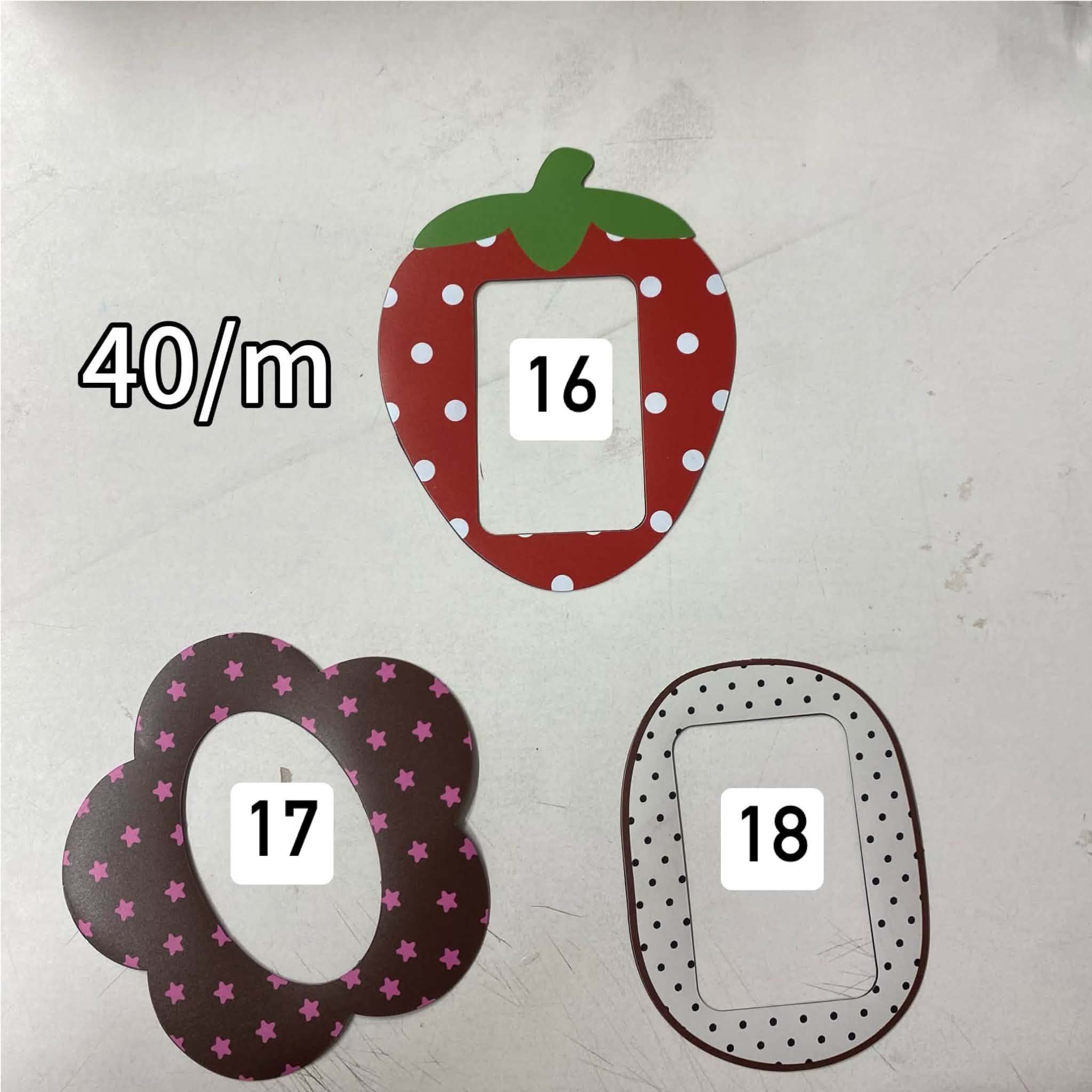 Magnet frame hoạ tiết