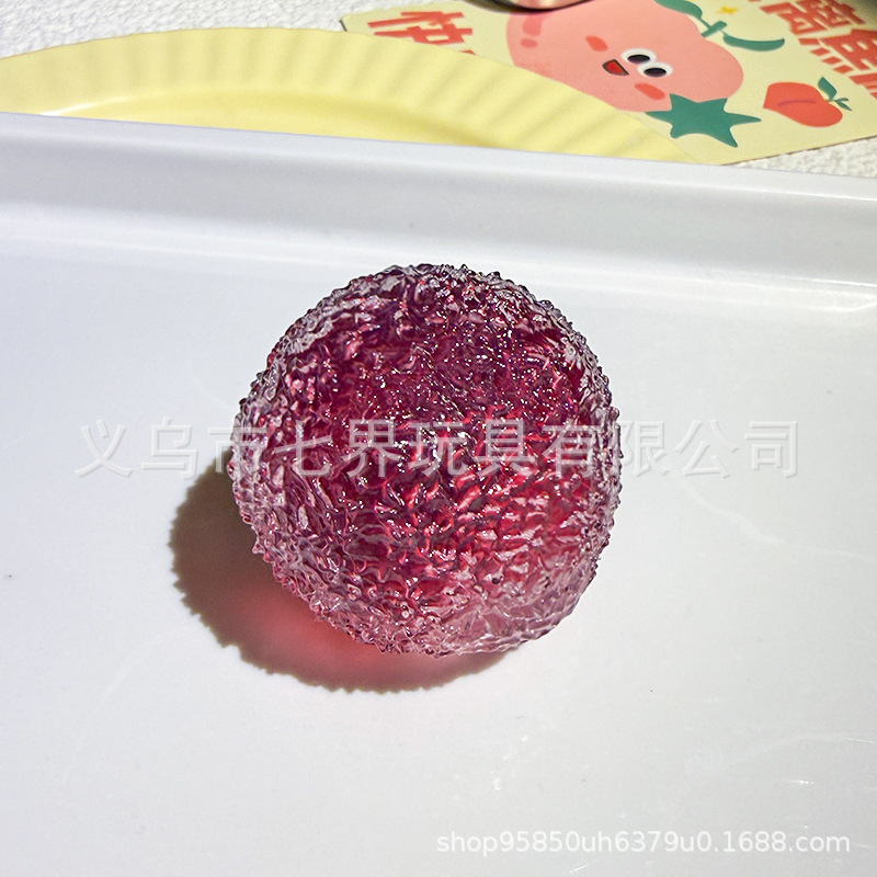 Stress ball hạt giòn Viên tròn (4cm)