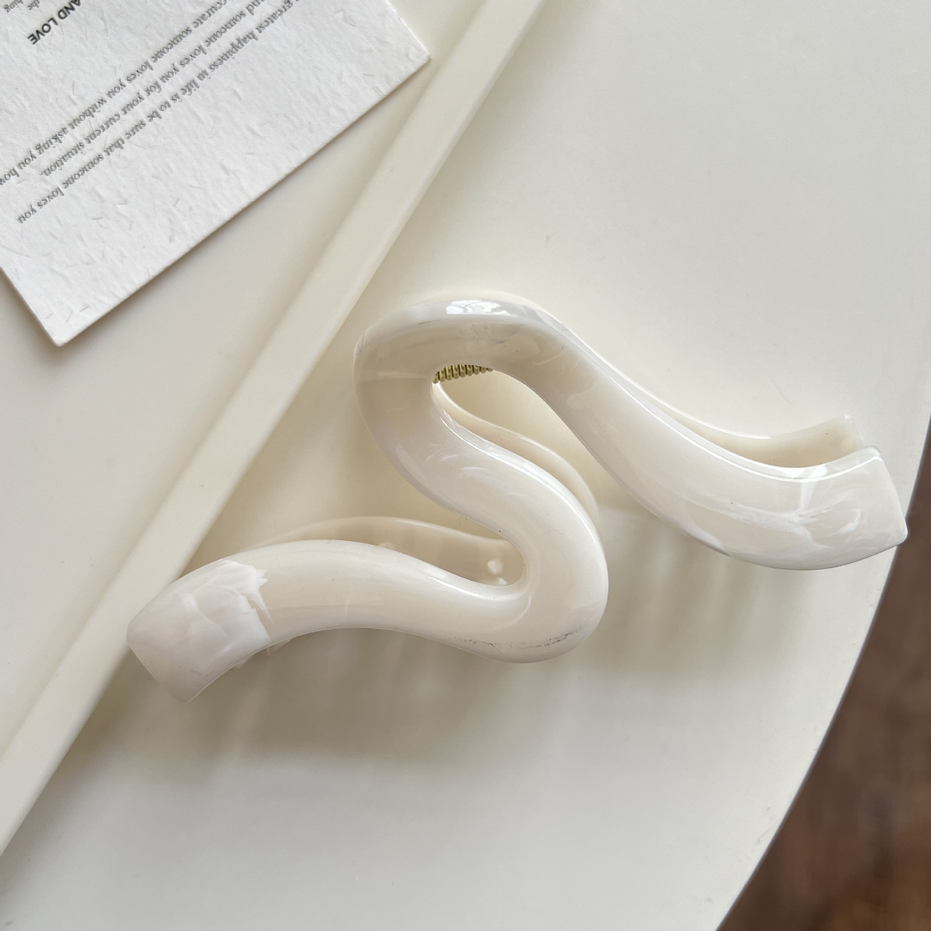 Kẹp càng cua gợn sóng kmarble (11cm)