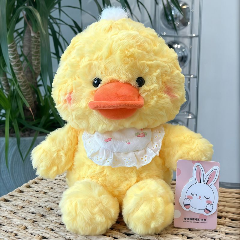 Động vật bông đeo yếm hoa (22cm)
