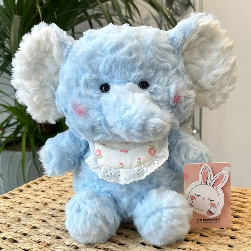 Động vật bông đeo yếm hoa (22cm)