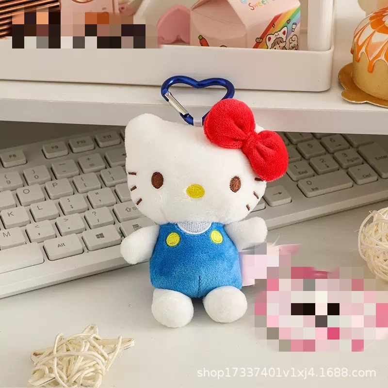 Móc khóa bông Hello Kitty mặc đồ bơi (13cm)