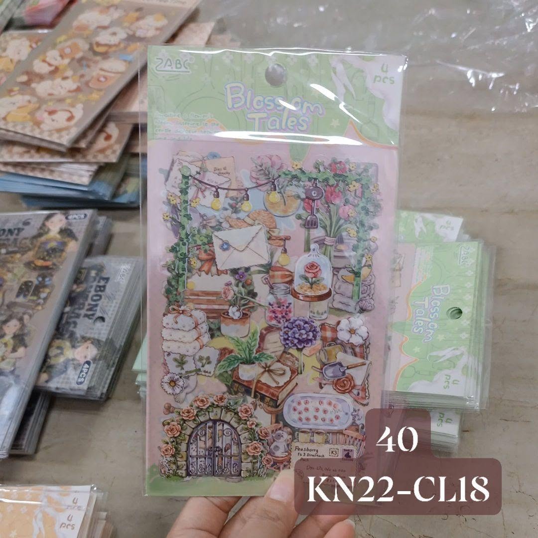 Sticker Vintage (4 tấm)