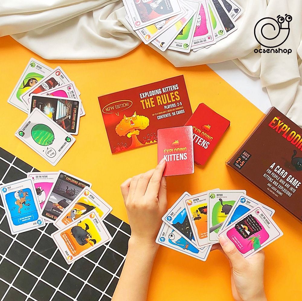 Board game Mèo nổ cơ bản