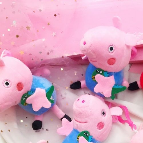 Móc khóa bông Peppa Pig