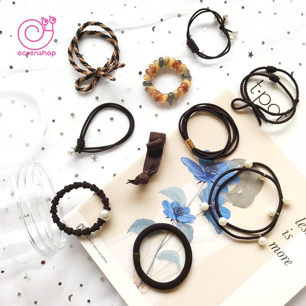 Set hộp chun buộc tóc 50k