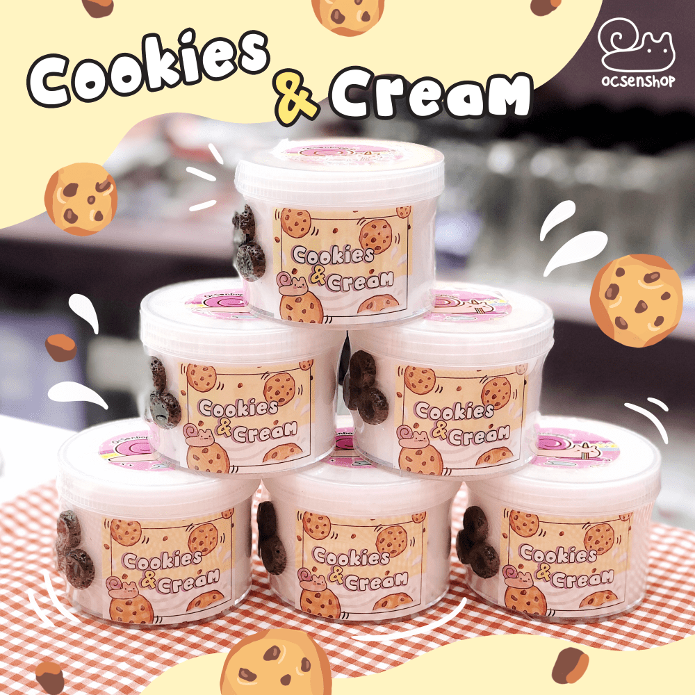 Slime Cookies n cream (Basic slime)