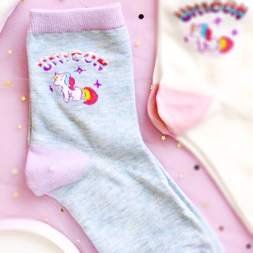 Tất cao cổ Unicorn 2 màu