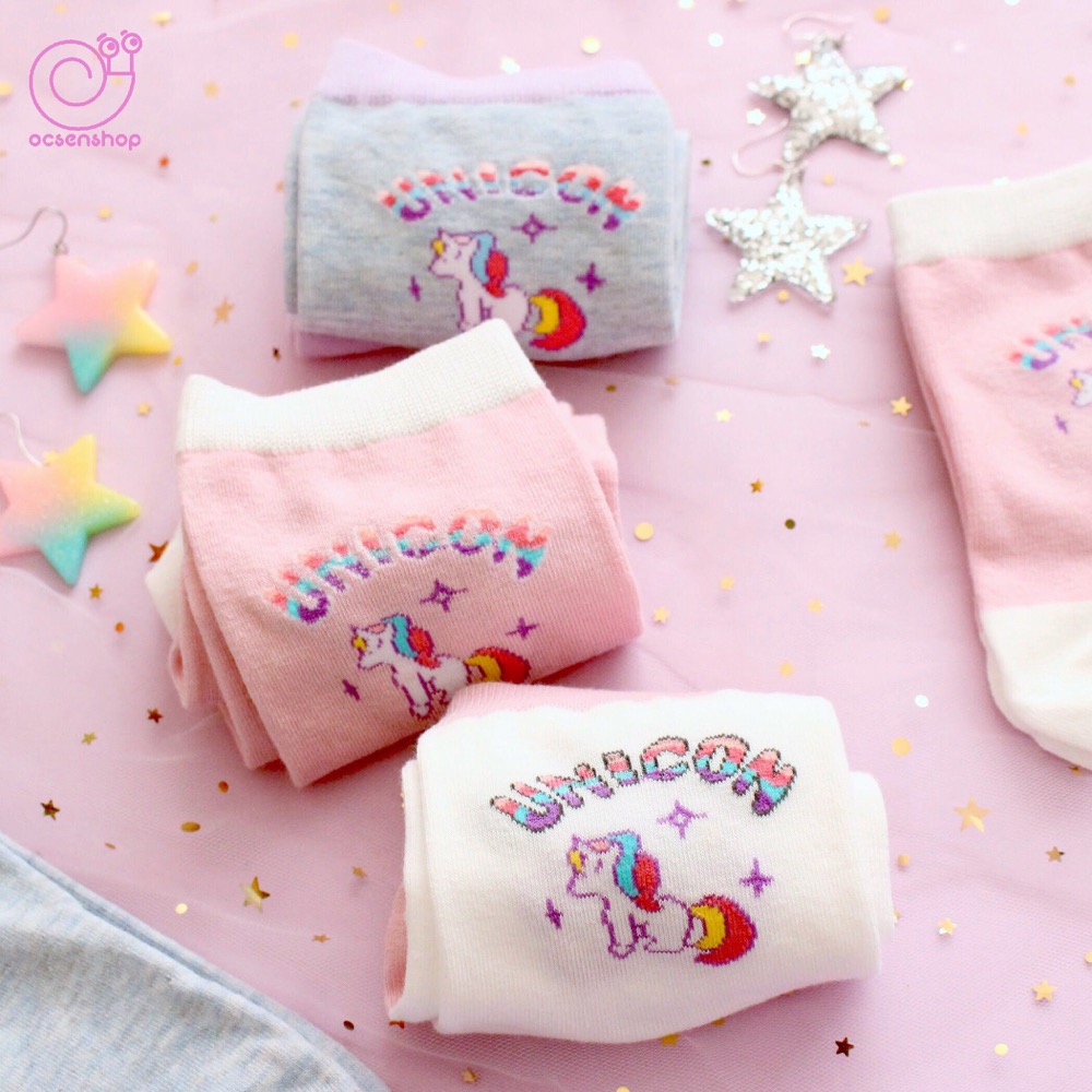 Tất cao cổ Unicorn 2 màu