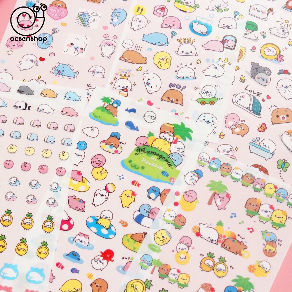 Sticker Lovely cartoon (6 tấm)