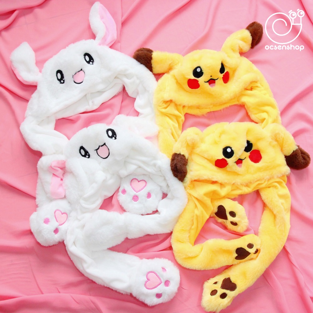 Mũ bông Pikachu