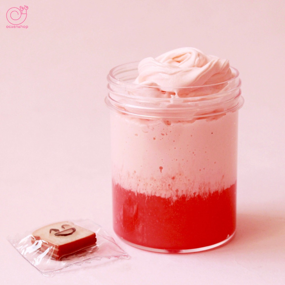 Kem thạch đào (Butter - jelly slime)