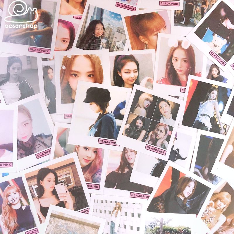 Lomo card kem day treo BLACKPINK