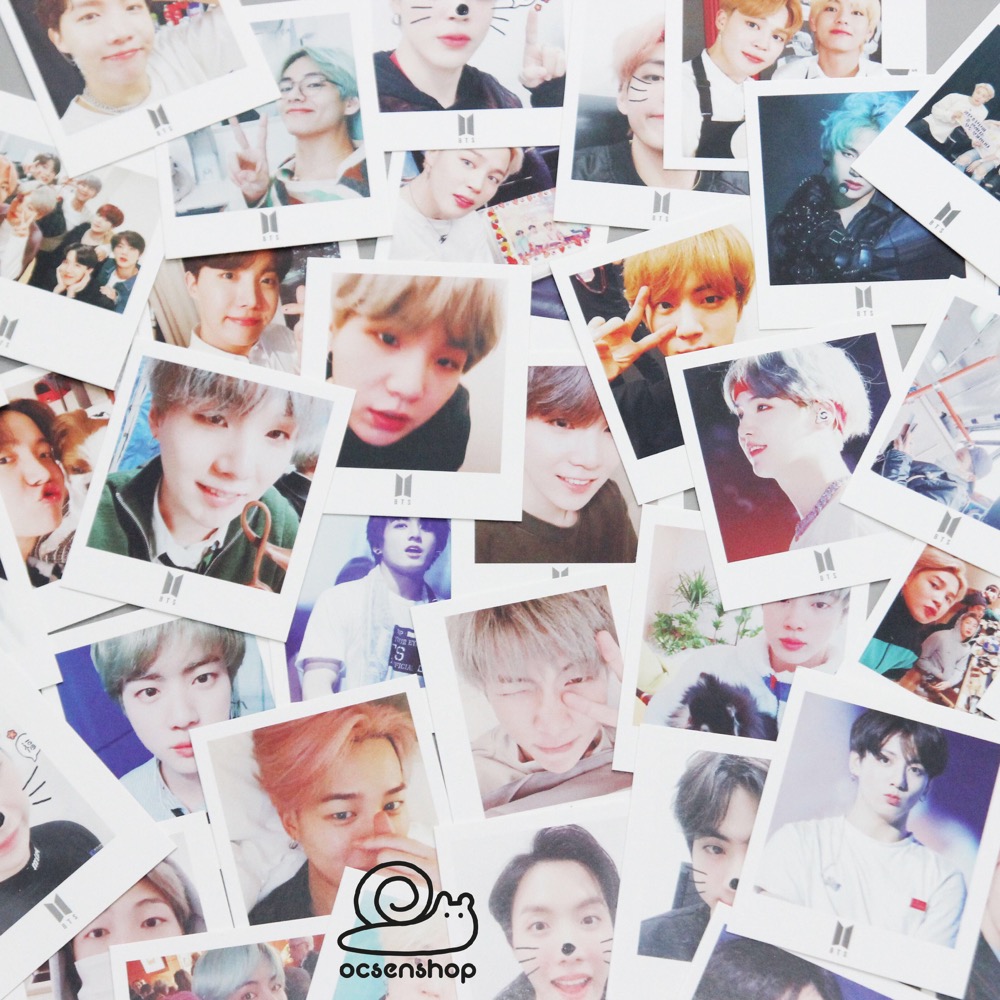 Lomo card kèm dây treo BTS