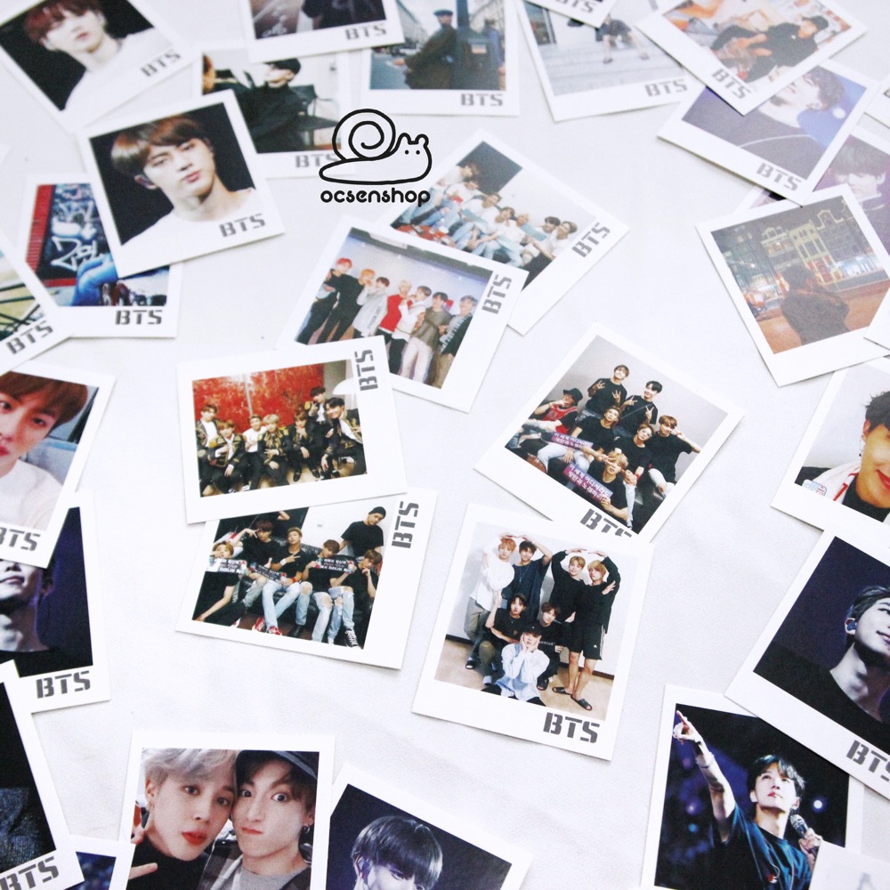 Lomo card kèm dây treo BTS