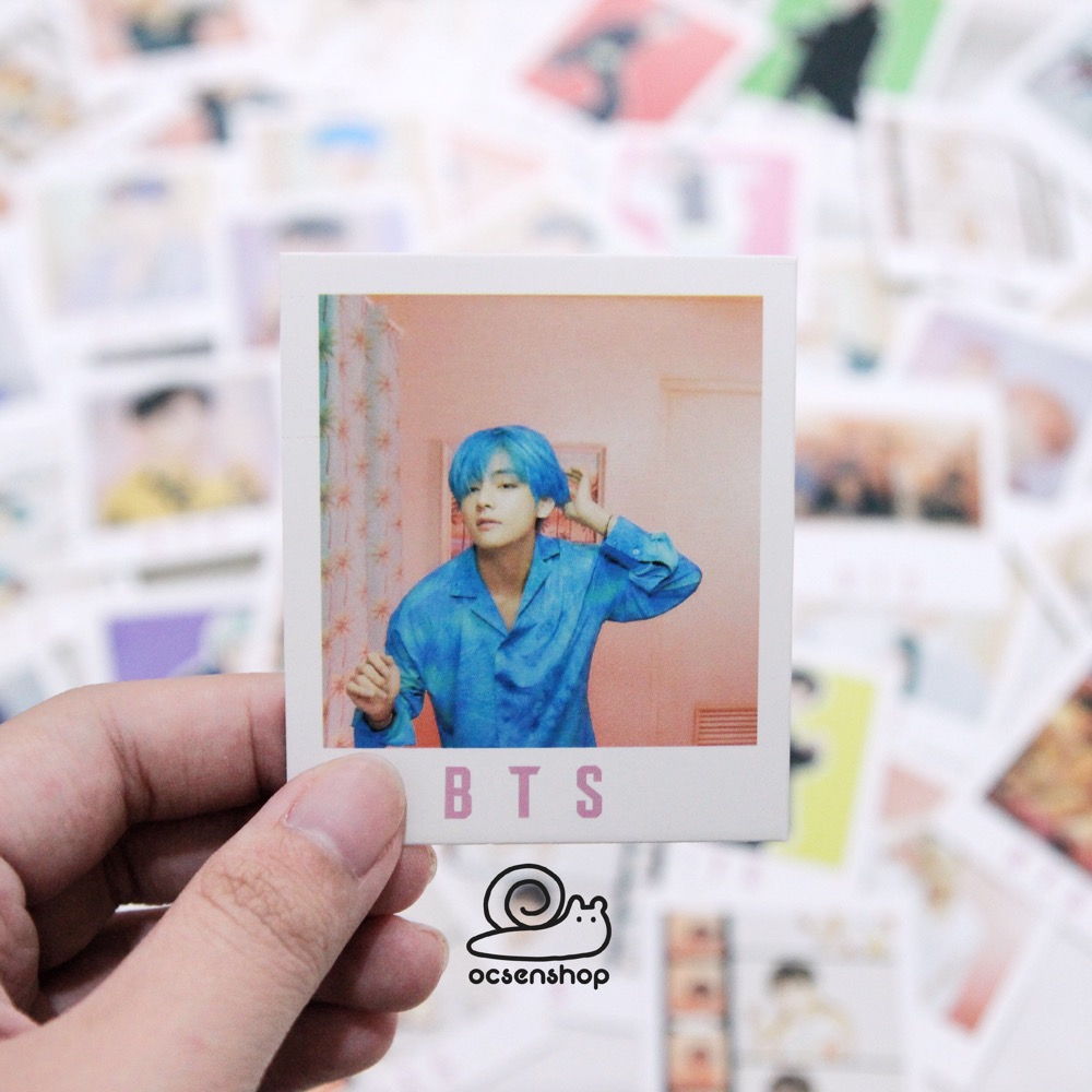 Lomo card kèm dây treo BTS