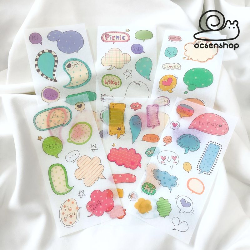 Set sticker Picnic (6 tam)