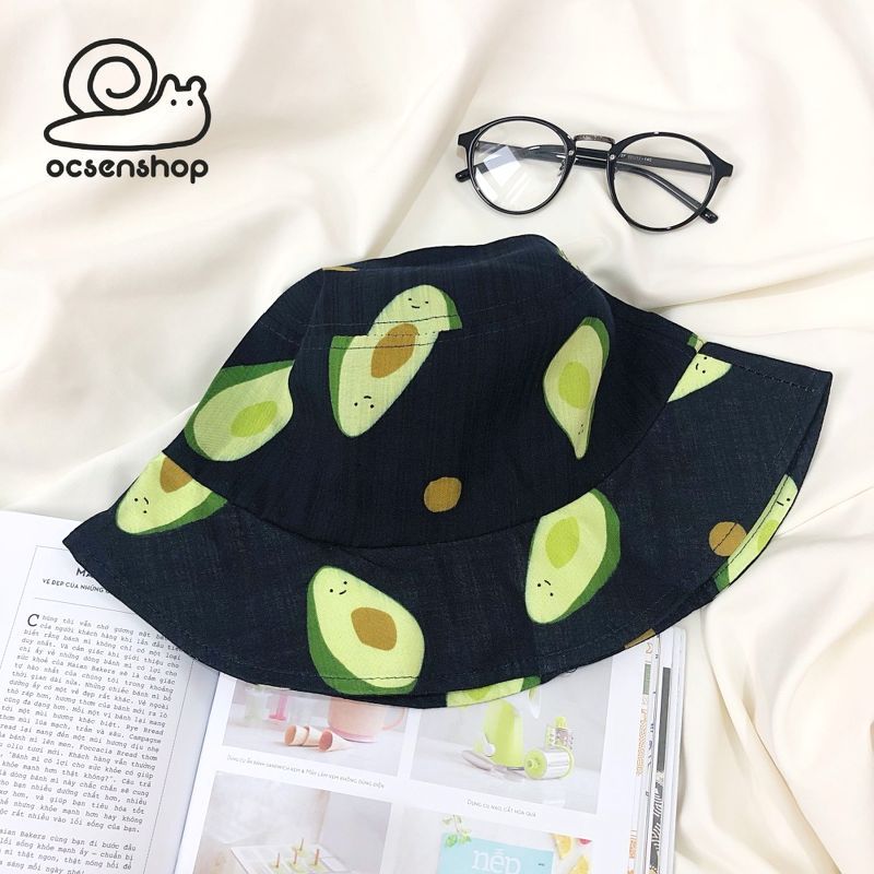 Bucket hat quả bơ