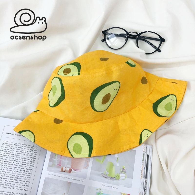 Bucket hat quả bơ