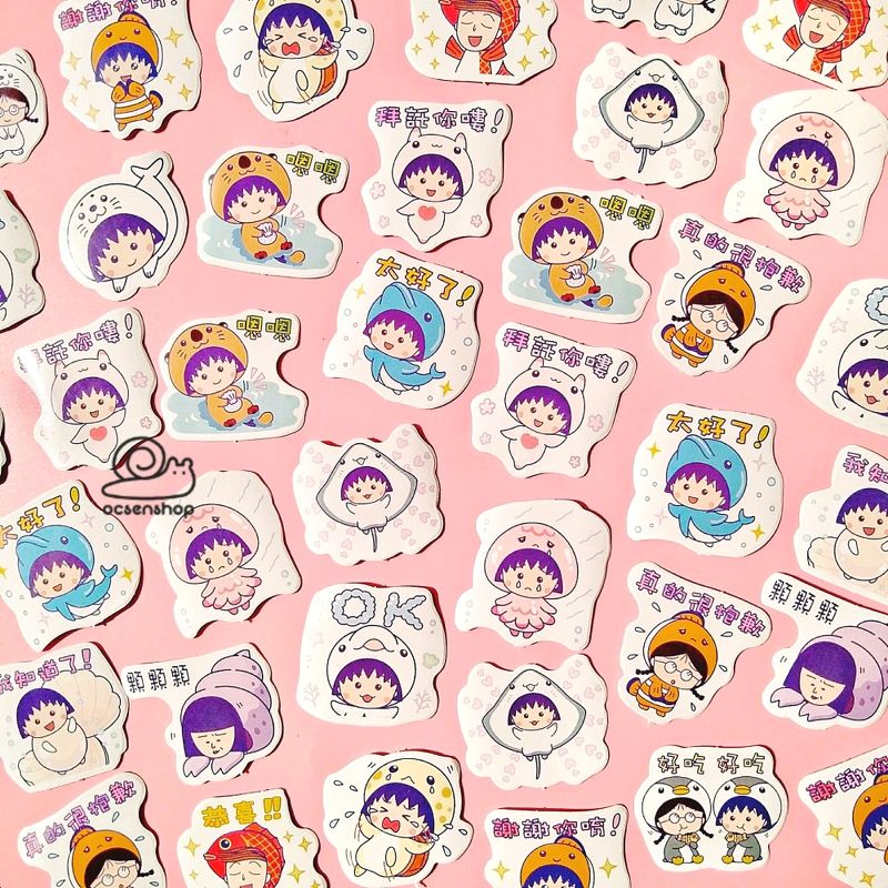 Hộp sticker Maruko