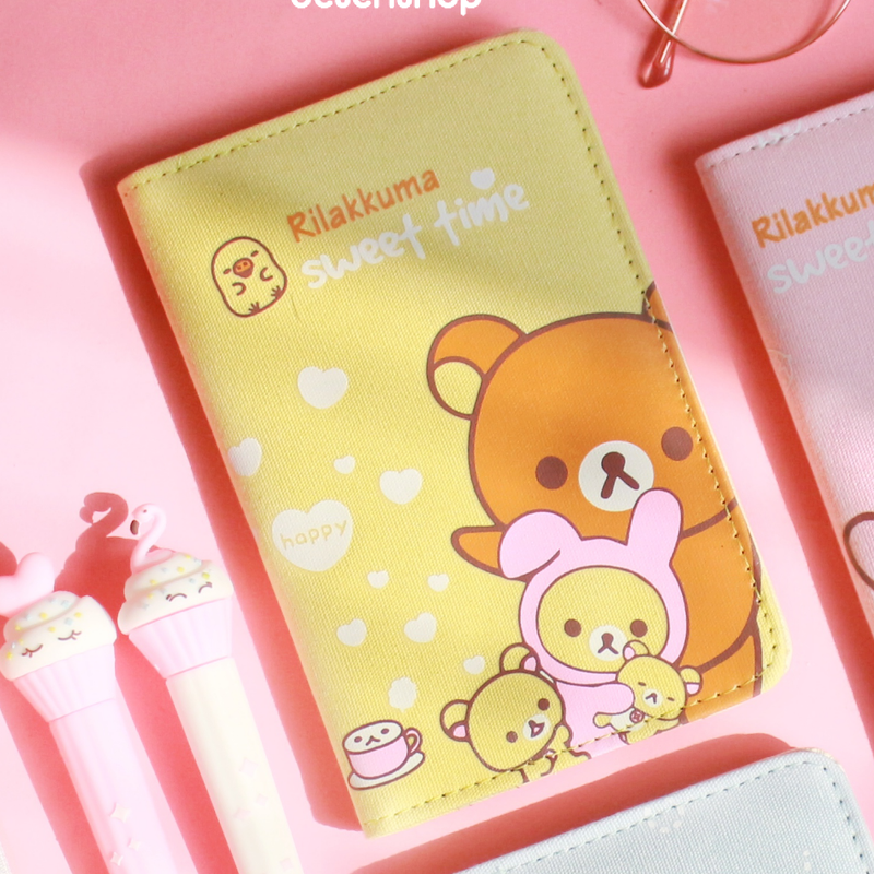 Vỏ passport Rilakkuma