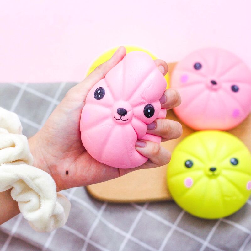 Squishy Banh bao mat dong vat