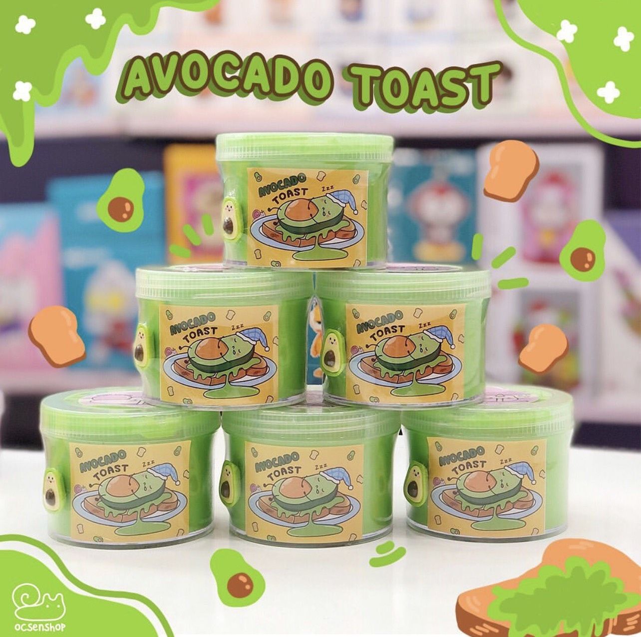 Avocado toast (Basic slime)