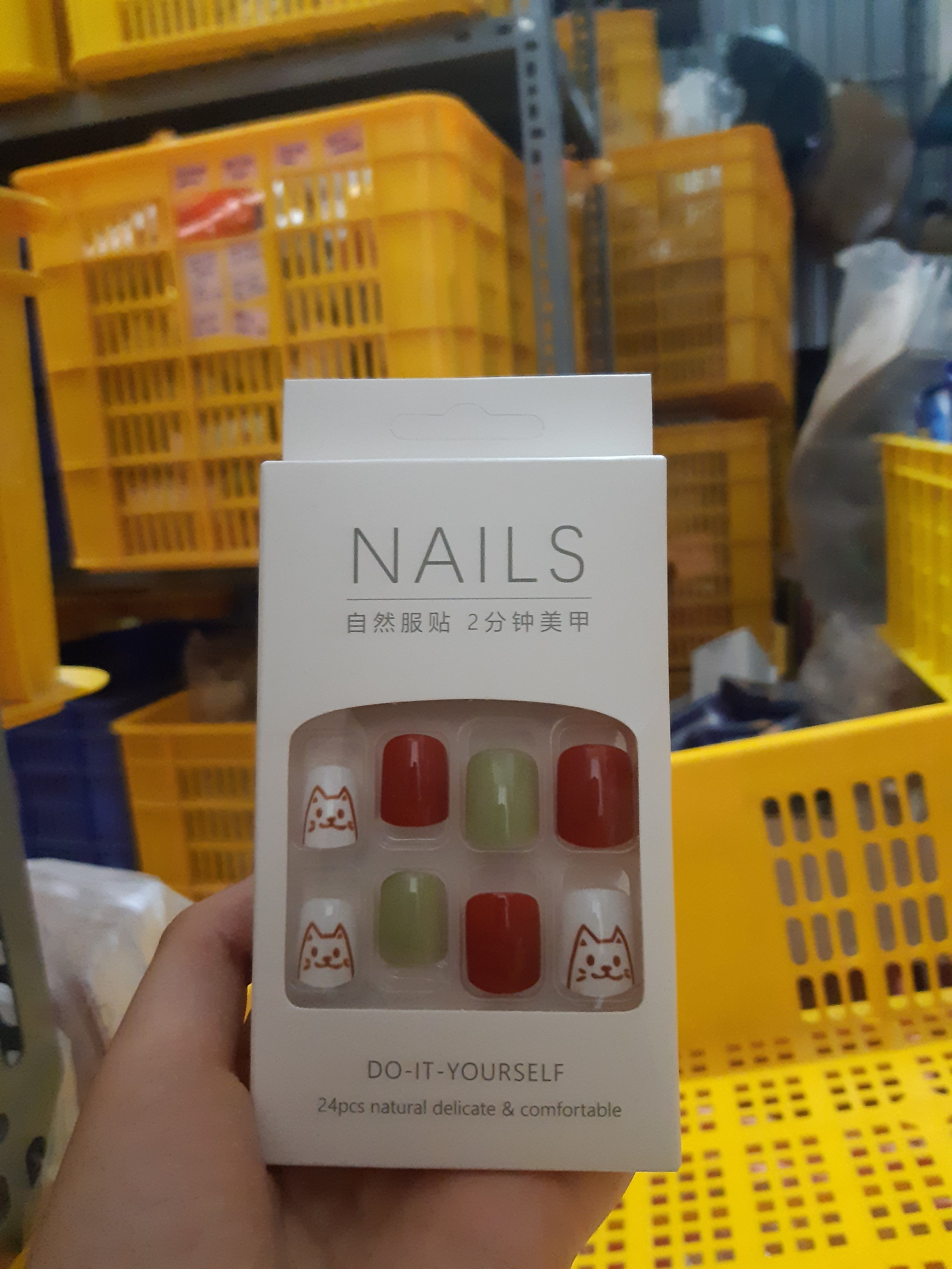 Nail giả
