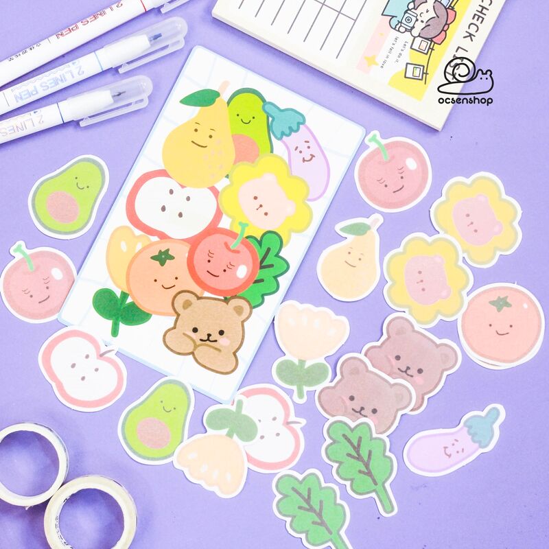 Set sticker nhỏ 20k