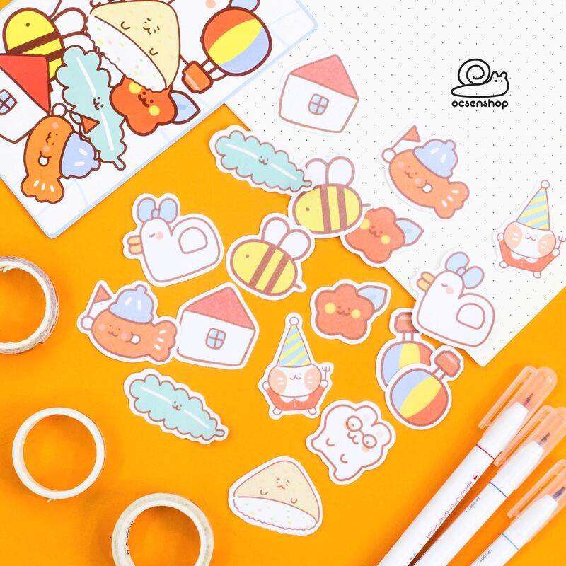 Set sticker nhỏ 20k