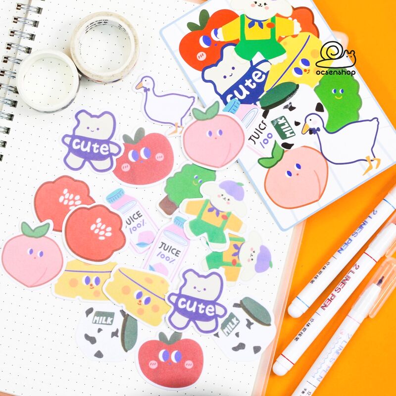 Set sticker nhỏ 20k