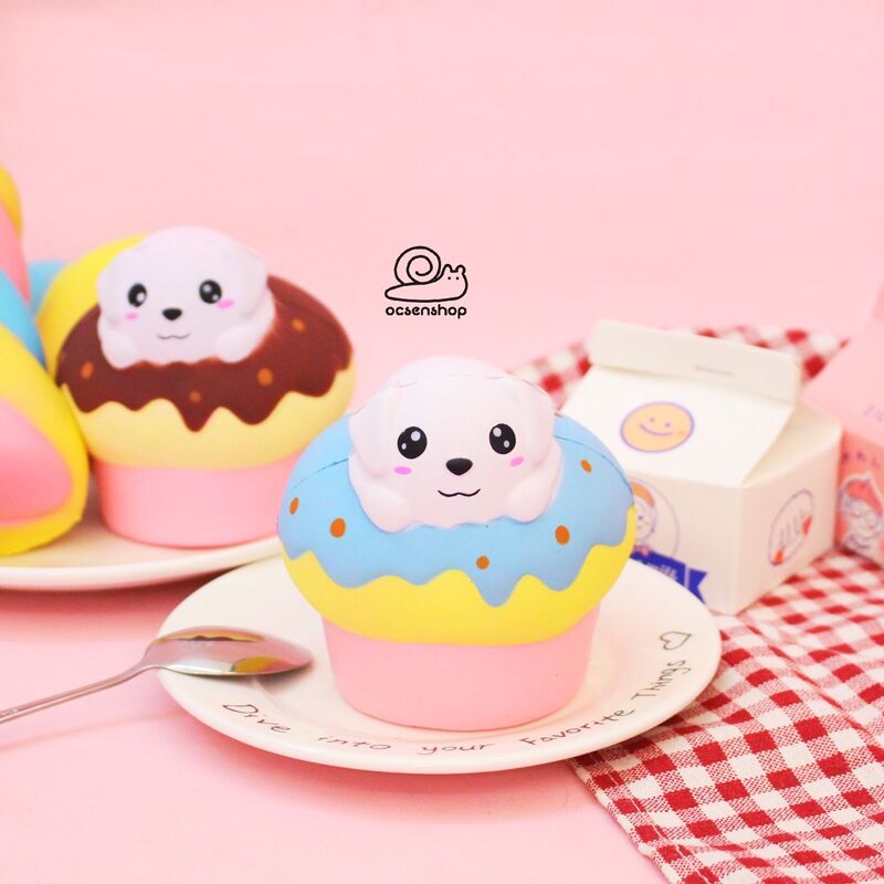 Squishy Cupcake cun trang