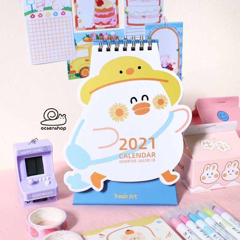 Lịch 2021 Vịt đội mũ
