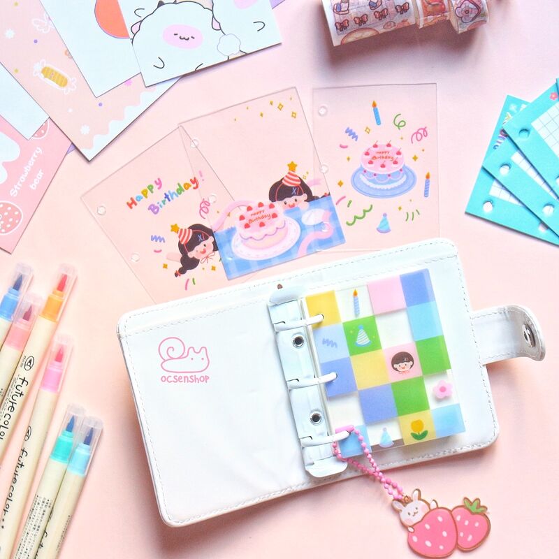 Set bìa mini binder (4 tấm)