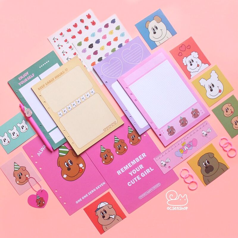 Set binder A5 kèm phụ kiện My diary